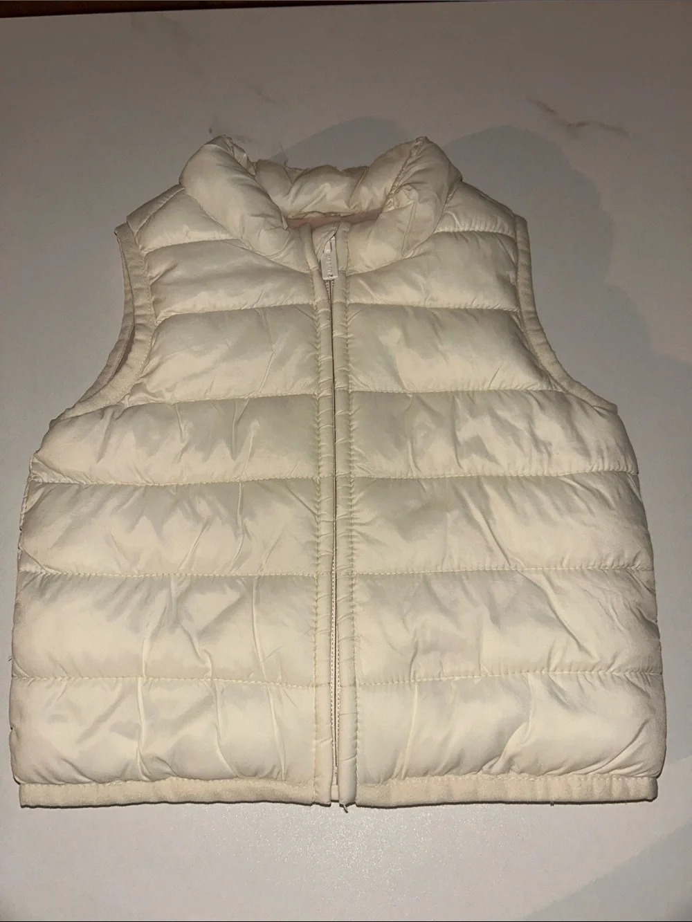 5/$20 Old Navy Cream Puffer Vest